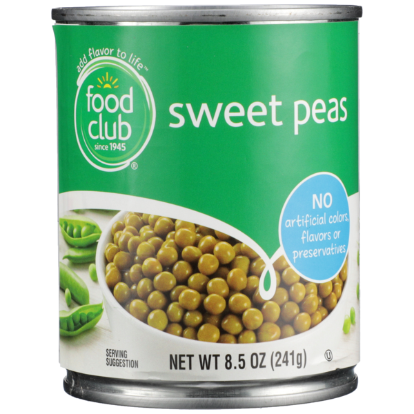 Food Club Sweet Peas
