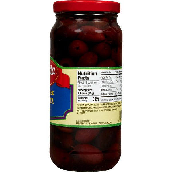 Mezzetta Pitted Greek Kalamata Olives