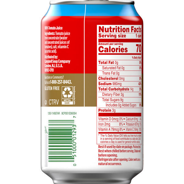 Campbell's 100% Tomato Juice