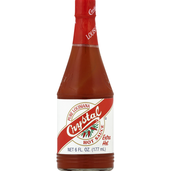 Crystal Hot Sauce, Pure Louisiana, Extra Hot
