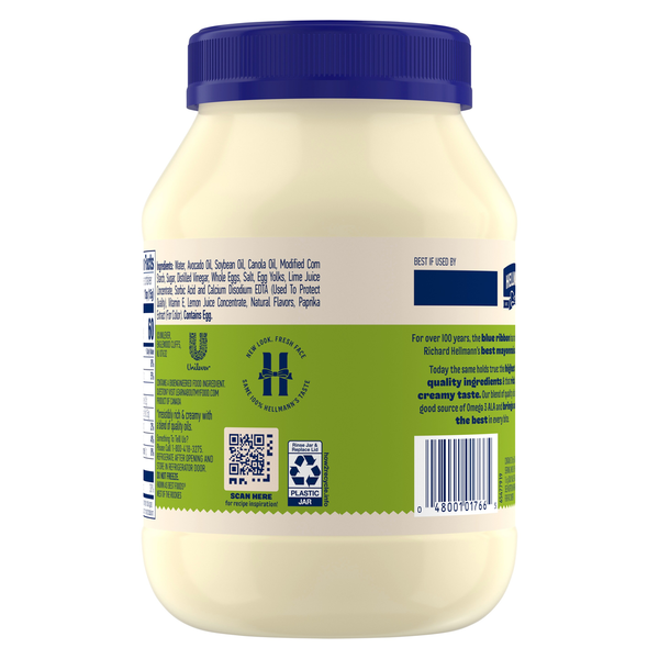 Hellmann's Mayonnaise Dressing Avocado Oil