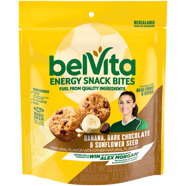 BELVITA Banana, Dark Chocolate And Sunflower Seed 5 oz