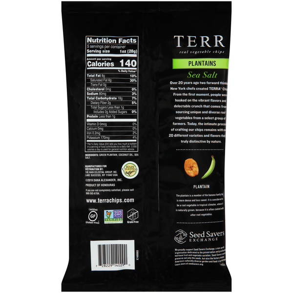 TERRA Plantains Real Vegetable Chips