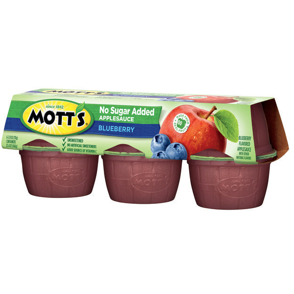 Mott's No Sugar Added Blueberry Applesauce
