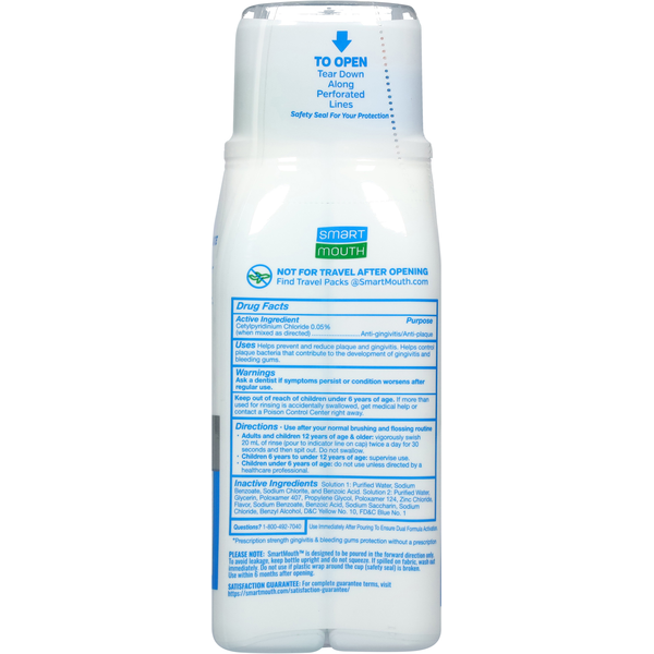 Smart Mouth Clinical Clean Mint Oral Rinse