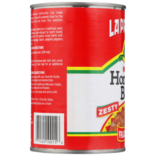La Preferida Mexican Homestyle Beans, Frijoles Charros