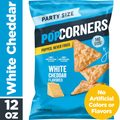 PopCorners Popped Corn Snacks White Cheddar Flavored