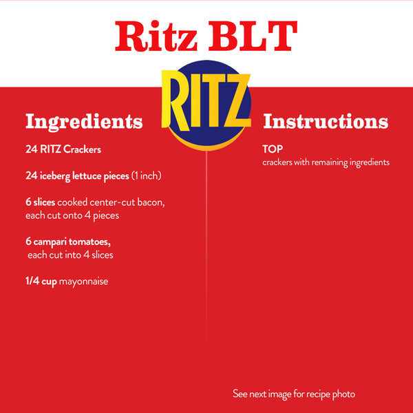 Ritz Fresh Stacks Roasted Garlic Crackers, Travel Snacks, Multi Snack Packs 11.8 oz