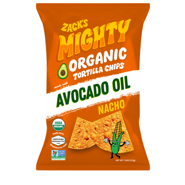 Zack's Mighty Avocado Oil Tortilla Chips