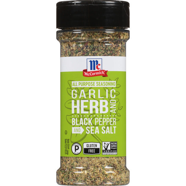 McCormick Garlic, Herb and Black Pepper and Sea Salt All Purpose Seasoning
