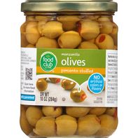 Food Club Olives, Manzanilla, Pimiento Stuffed️