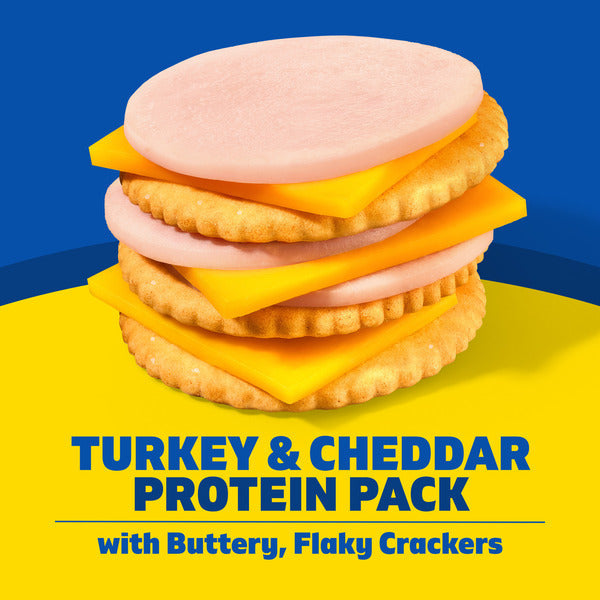 Lunchables Protein Pack Turkey & Cheddar Snack Kit