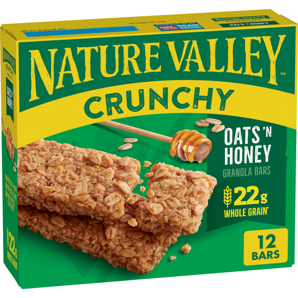Nature Valley Oats 'n Honey Crunchy Granola Bars