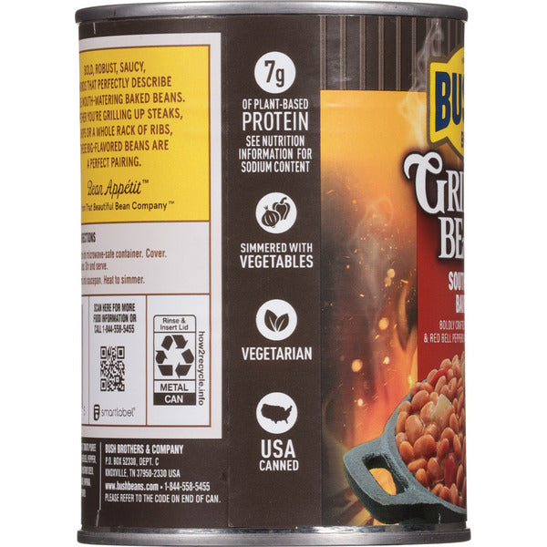 Bush's Best Southern Pit Barbecue Grillin' Beans