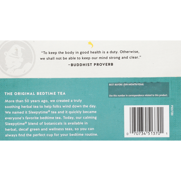 Celestial Seasonings Wellness Tea, Caffeine Free, Throat Tamer, Tea Bags