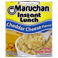 Maruchan Instant Lunch Ramen Noodles, Cheddar Chee...
️