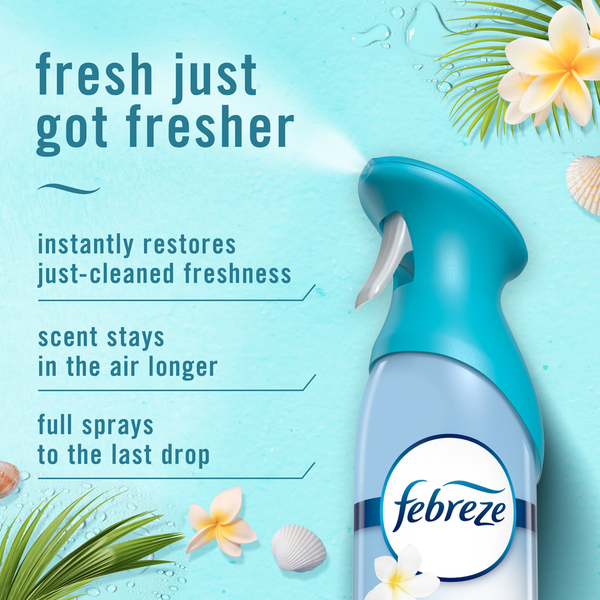 Febreze Air Mist Air Freshener Spray, Bora Bora Waters