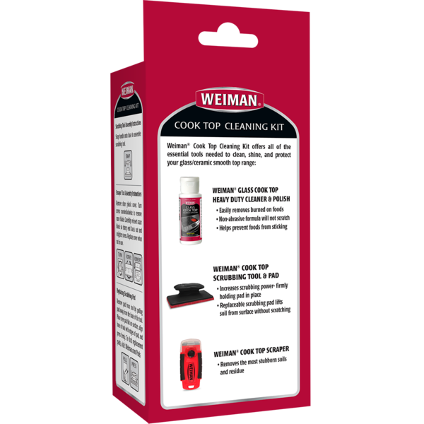 Weiman Glass Cook Top Cleaning Kit