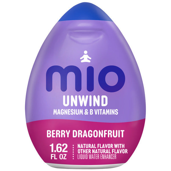MiO Unwind Berry Dragonfruit Liquid Water Enhancer with Magnesium & B Vitamins