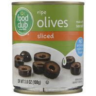 Food Club Sliced Ripe Olives️