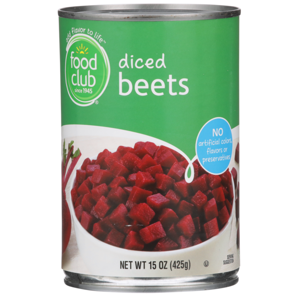 Food Club Diced Beets
