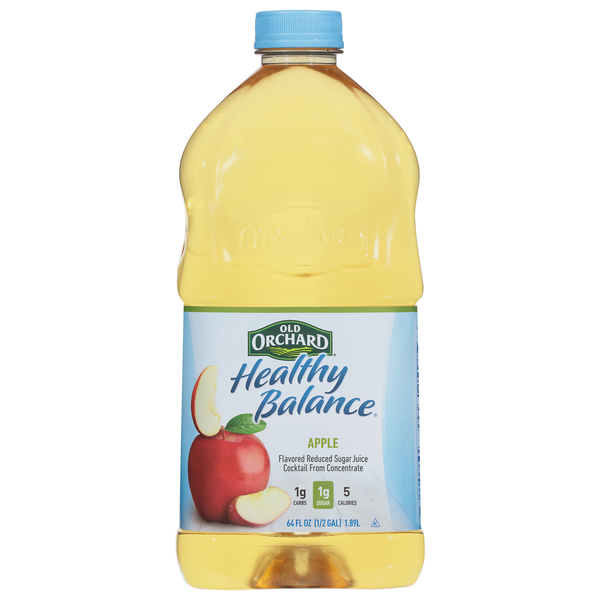 Old Orchard Healthy Balance Apple Reduced Sugar Juice Cocktail