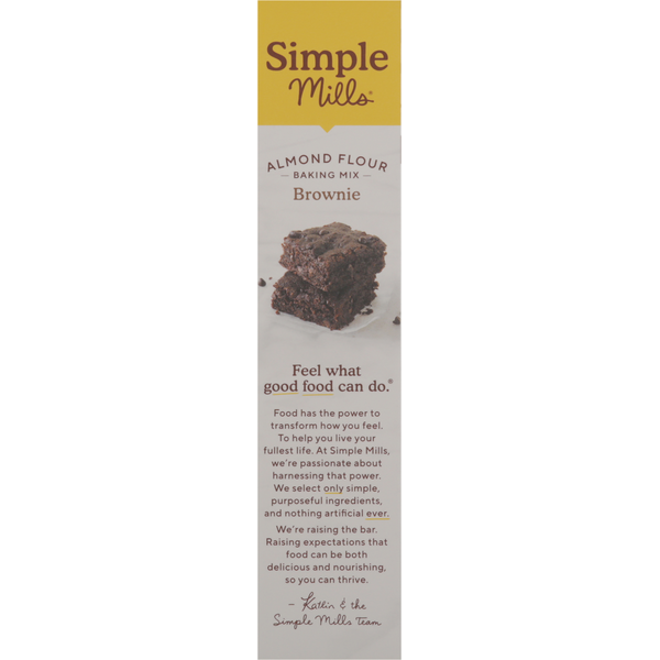 Simple Mills  Almond Flour Brownie Baking Mix