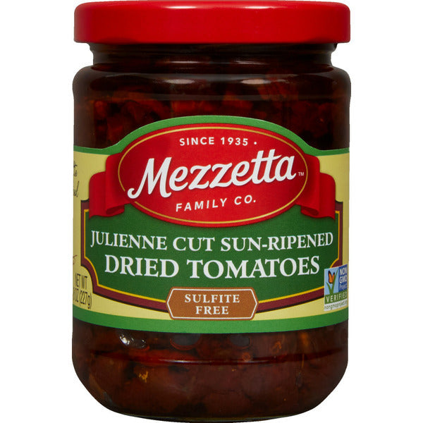 Mezzetta Julienne Cut Sun-Ripened Dried Tomatoes Sulfite Free
