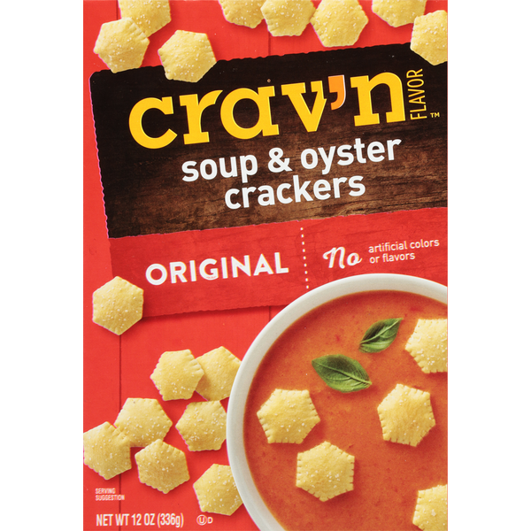 Crav'n Flavor Soup & Oyster Crackers, Original