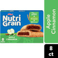 Kellogg’s Nutri-Grain Apple Cinnamon Breakfast Bars, Made with 10g Whole Grains, 8 Count