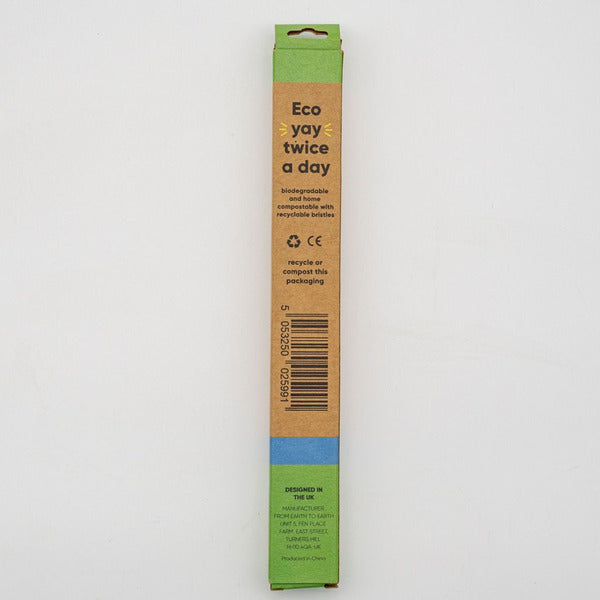 f.e.t.e Light Green Firm Bamboo Toothbrush