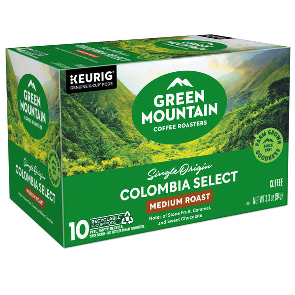 Green Mountain Coffee Roasters Colombia Select K-Cup Pods