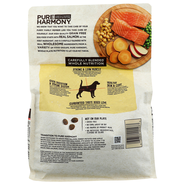 Pure Harmony Super Premium Salmon, Sweet Potato & Apple Recipe Dog Food