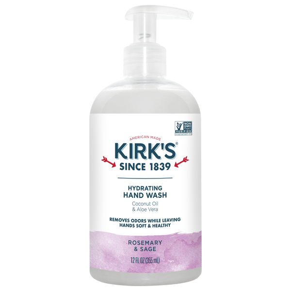 Kirk's Hydrating Rosemary & Sage Hand Wash