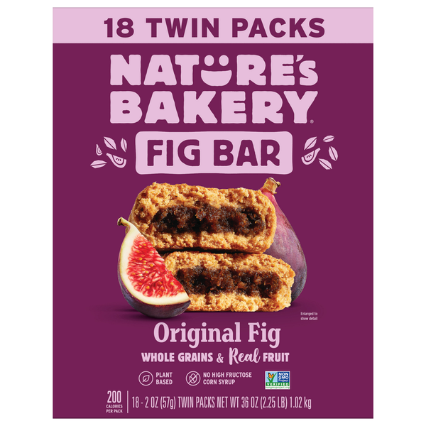 Nature's Bakery Original Fig Fig Bar Twin Packs