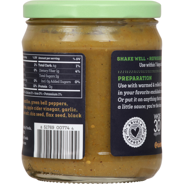 Siete Enchilada Sauce, Green