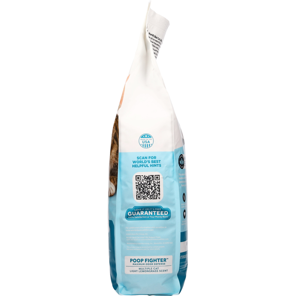 World's Best Cat Litter  Cat Litter, Poop Fighter