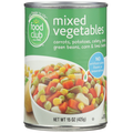 Food Club Mixed Vegetables Carrots, Potatoes, Celery, Peas, Green Beans, Corn & Lima Beans