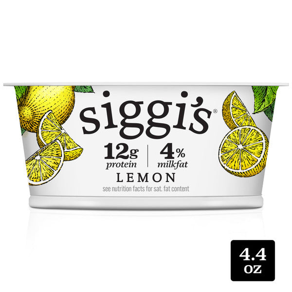 Siggi's Lemon Icelandic-Style Whole Milk Yogurt