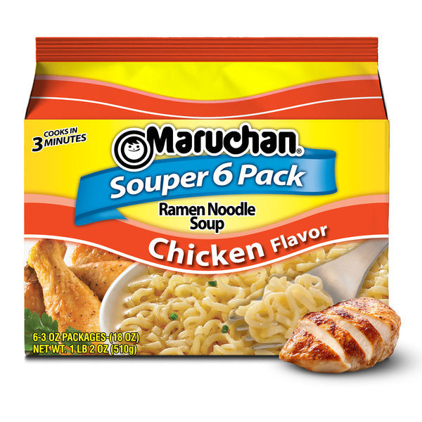 Maruchan Souper Ramen Noodle Soup, Chicken
