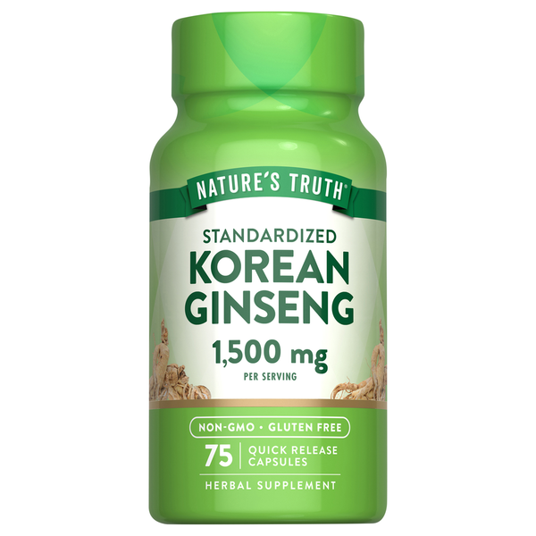 Nature's Truth Korean Ginseng Capsules