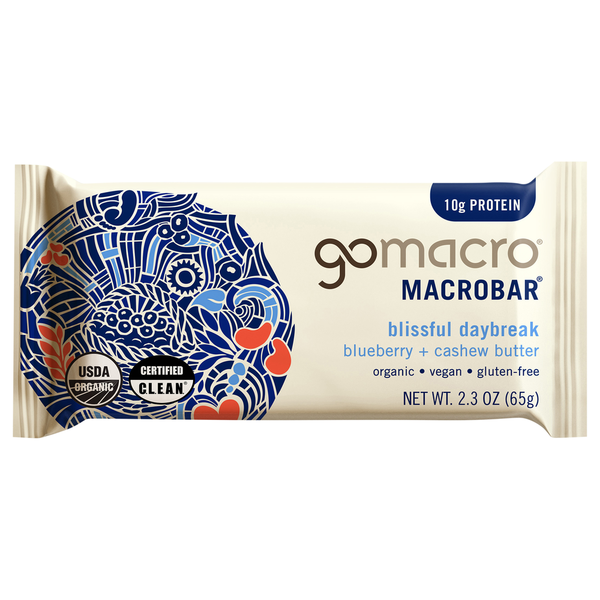 GoMacro Blueberry + Cashew Butter MacroBar