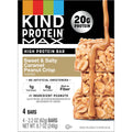 KIND Gluten Free, Protein MAX Sweet & Salty Caramel Peanut Protein Bars 4 Count  Cardboard Box