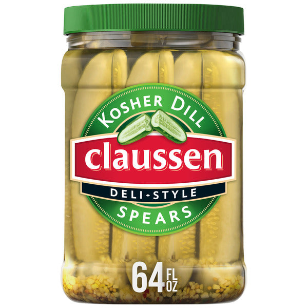 Claussen Kosher Dill Deli-Style Pickle Spears