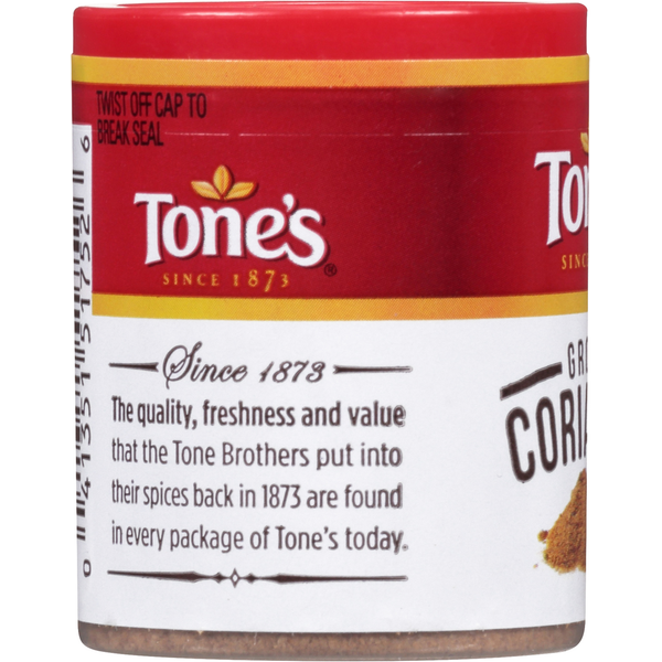 Tone's Coriander, Ground