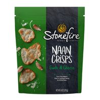 Stonefire Naan Crisps Garlic & Cheese️