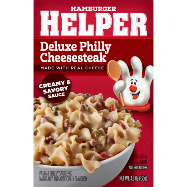 Hamburger Helper Deluxe Philly Cheesesteak