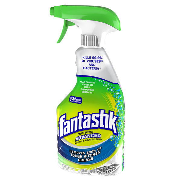 fantastik® Advanced Kitchen & Grease Cleaner Spray Bottle