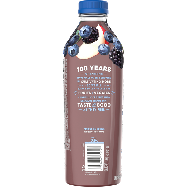 Bolthouse Farms 100% Fruit Juice Smoothie, Blue Goodness