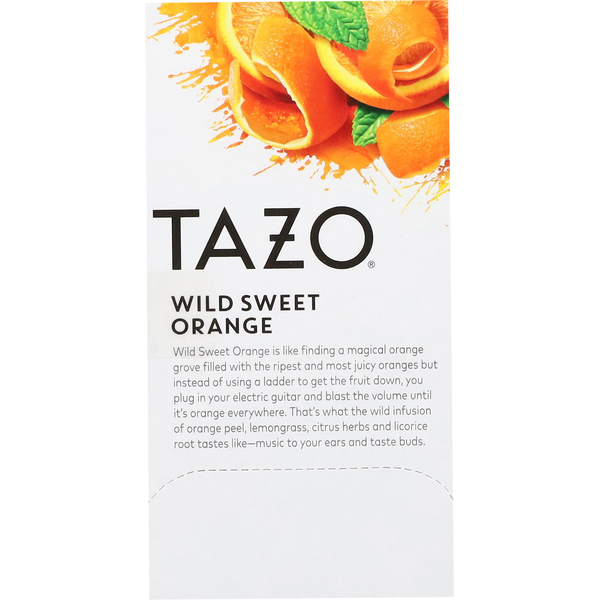 TAZO Tea Wild Sweet Orange Herbal Tea